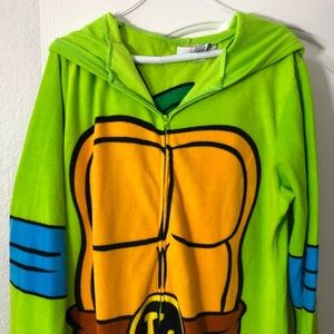 Adult ninja turtle nickelodeon onesie